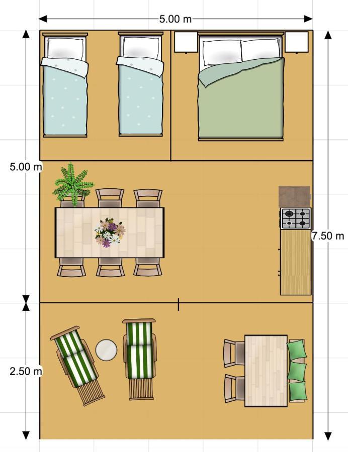 Tente Lodge La Plage Autet Екстериор снимка
