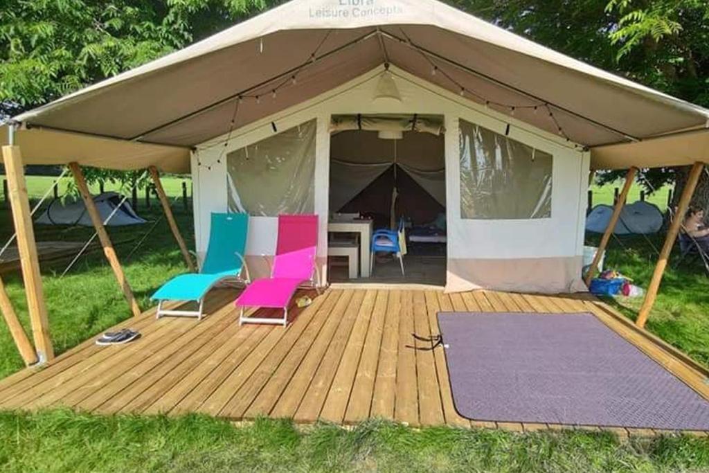 Tente Lodge La Plage Autet Екстериор снимка